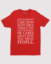 Does Not Care Worship Bible Verse Scripture Christian T Shirt