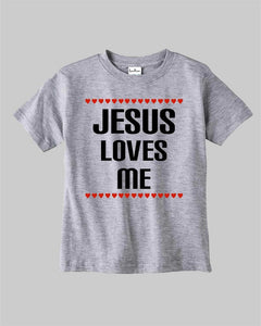Jesus Loves Me Christian Blessings Grace Christ Kids T shirt