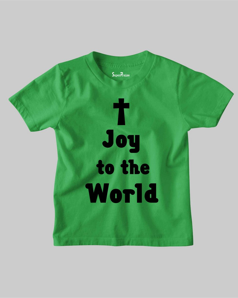 Joy to The World T Shirt Jesus God's Gift Christian