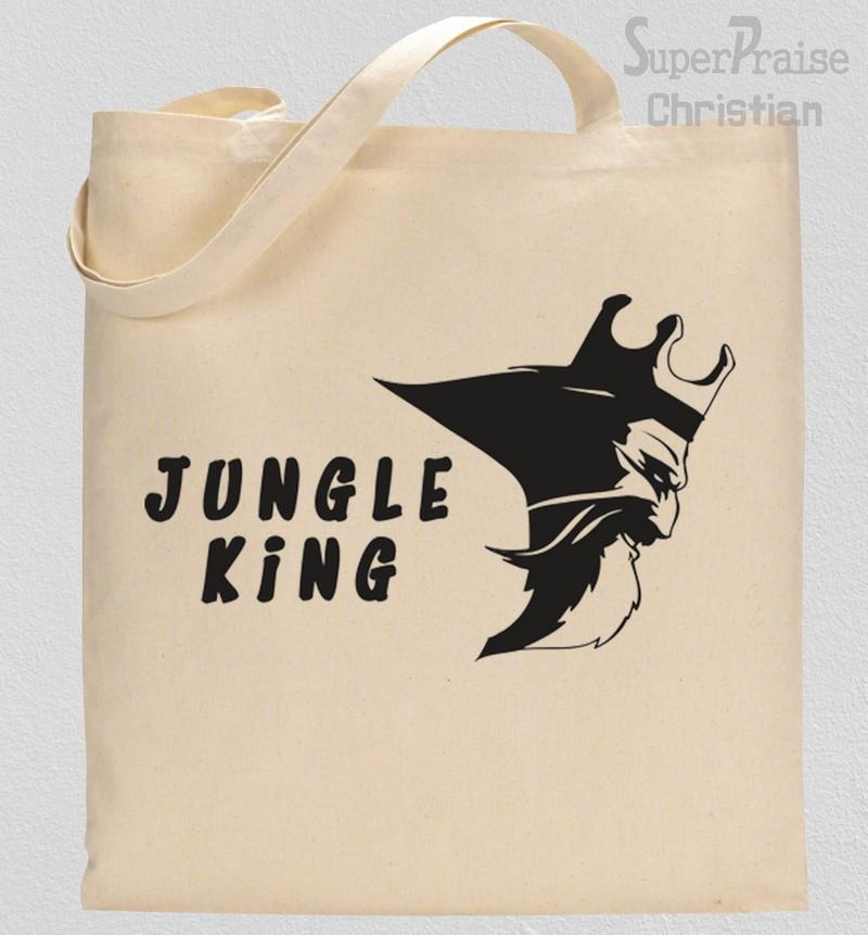 King Of The Jungle Tote Bag