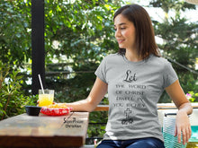 Christian Women T Shirt Let the Word Of Christ Dwell