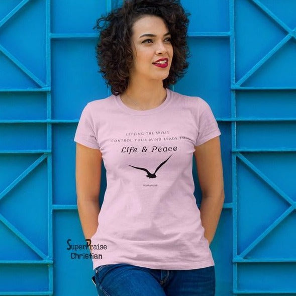 Life And Peace Women T Shirt