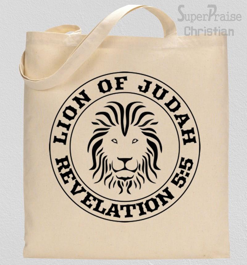 Lion Of Judah Revelation Tote Bag