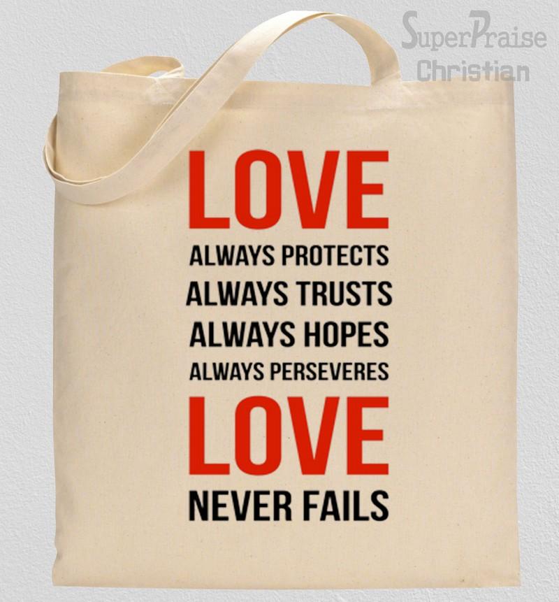 Love Always Hopes Tote Bag
