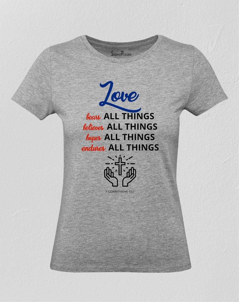 Love Hopes All Things Women T Shirt