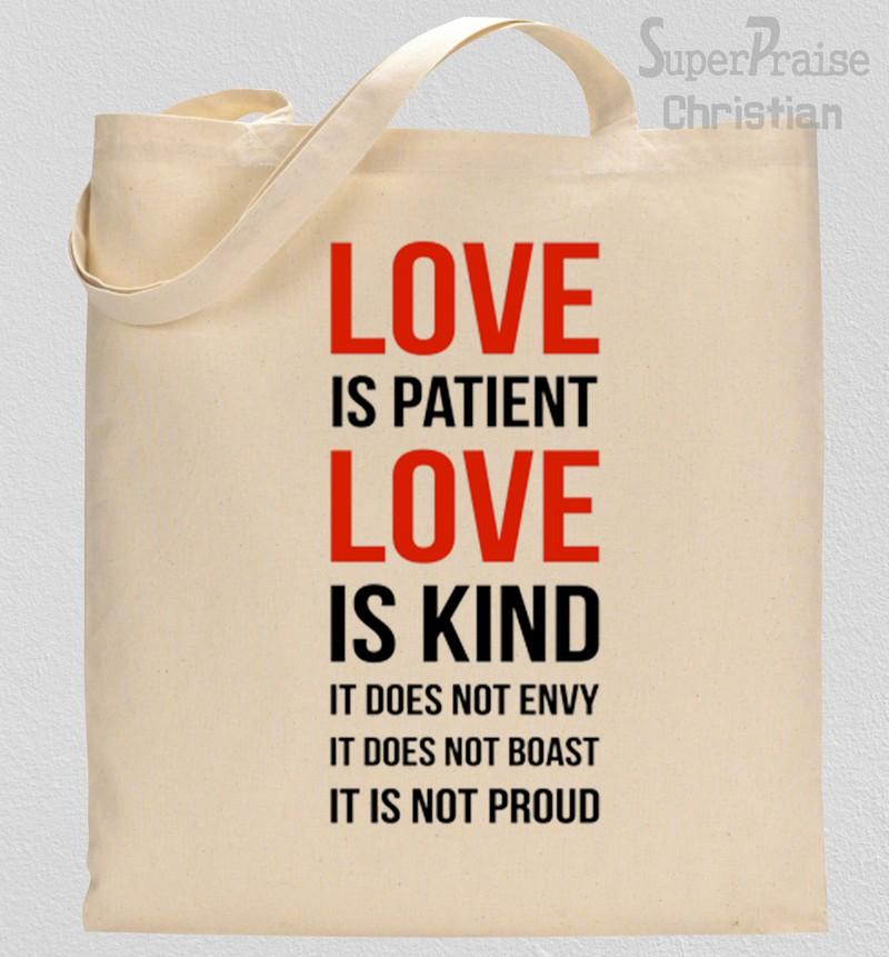 Love Is Kind Tote Bag