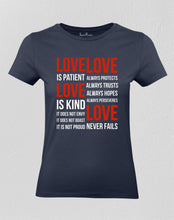 Christian Women T shirt Love Is Patient Gospel Spirituality
