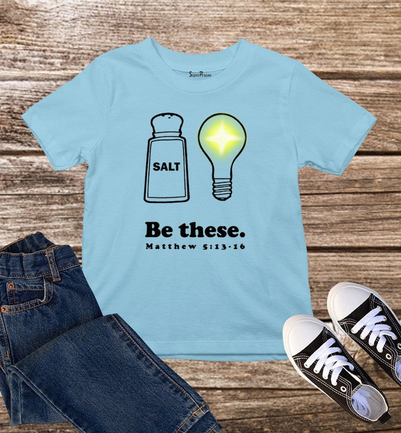 Matthew Salt And Light Kids T Shirt