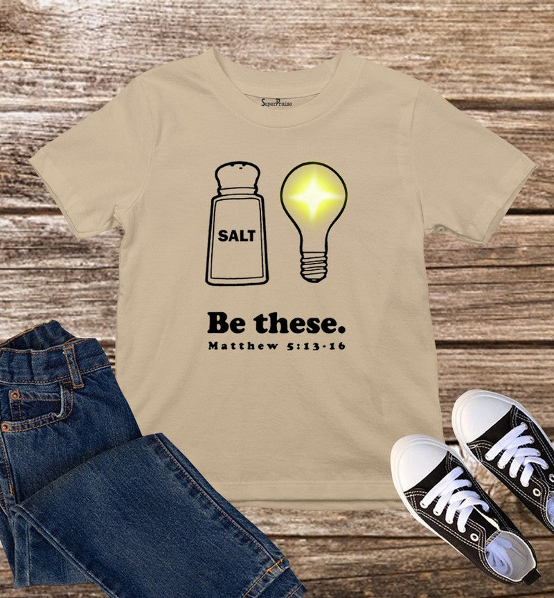 Matthew Salt And Light Kids T Shirt