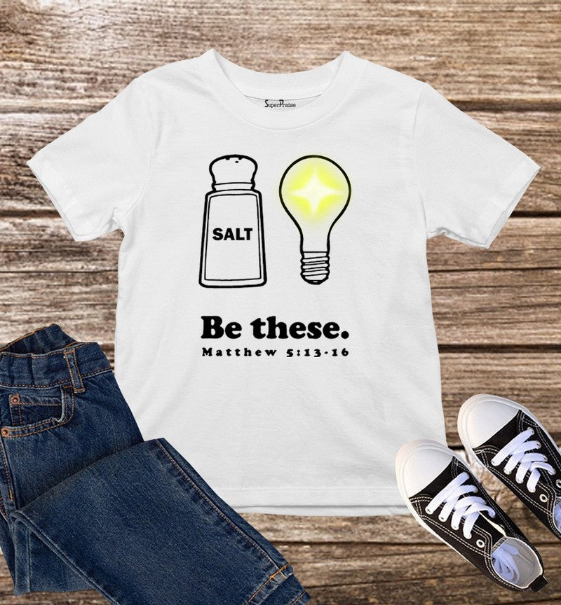 Matthew Salt And Light Kids T Shirt
