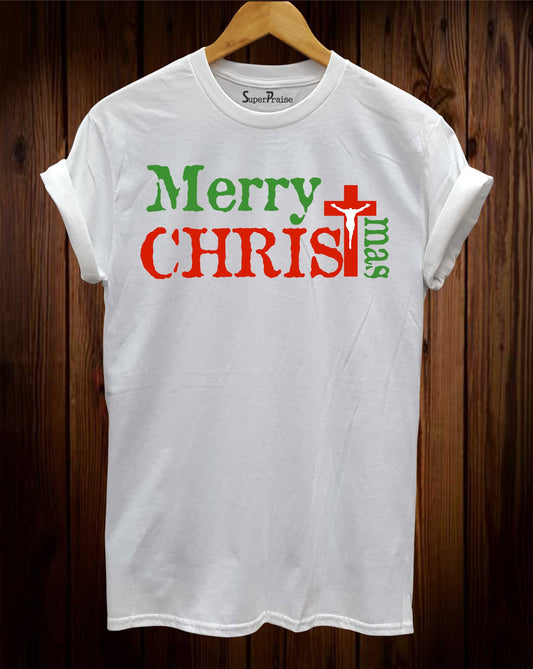 Merry Christmas Jesus Christ T shirt