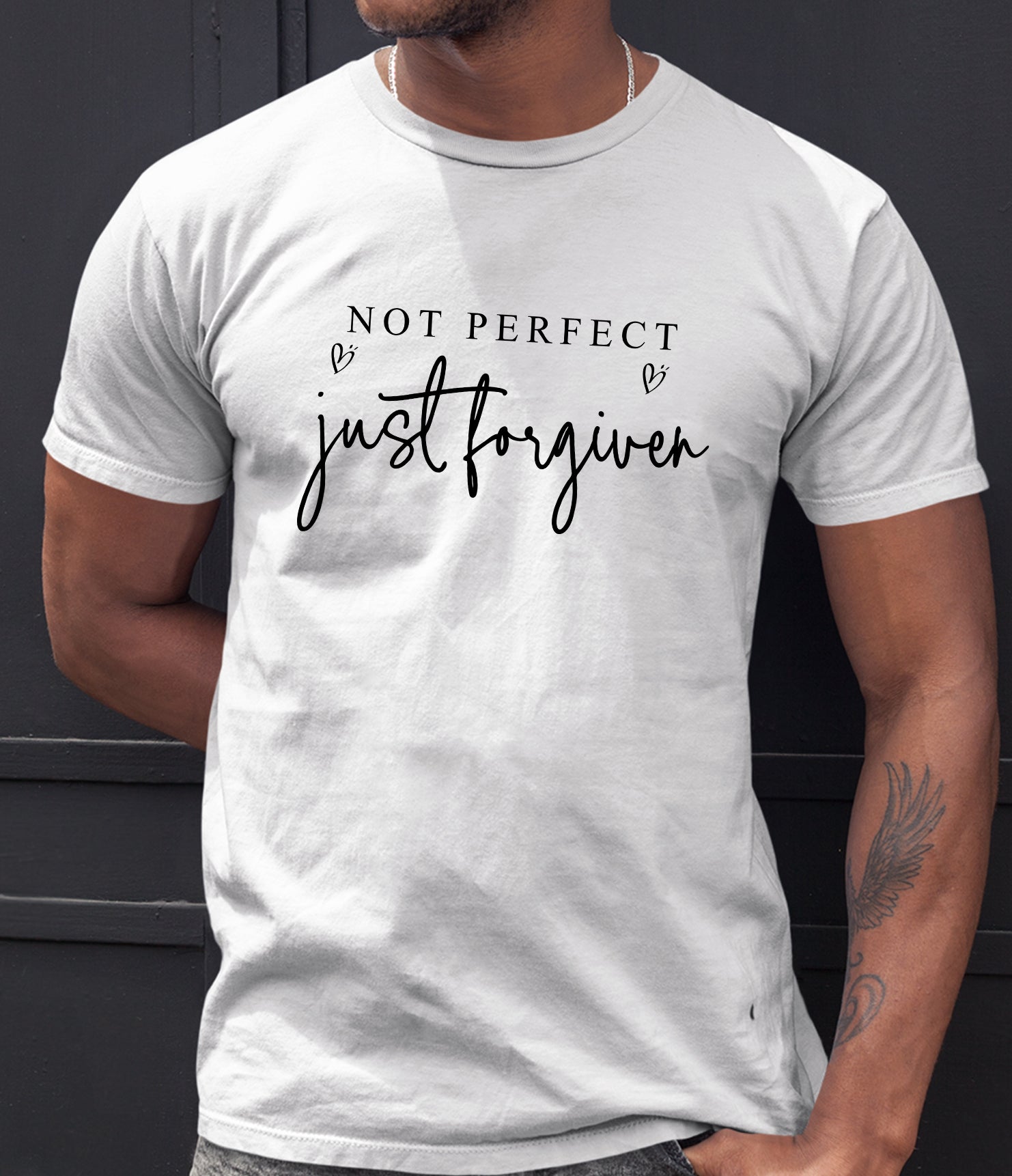 Not Perfect Just Forgiven T-shirt