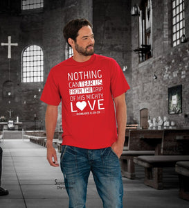 Nothing Can Tear us away from the Grip of God Christian T shirt - SuperPraiseChristian