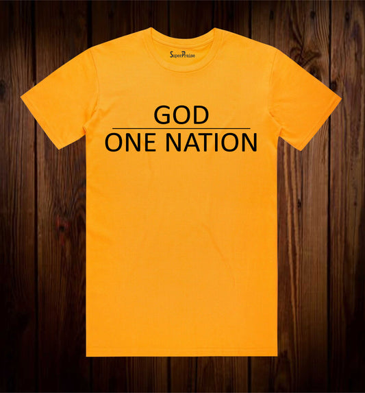 One Nation Under God Christian T Shirt
