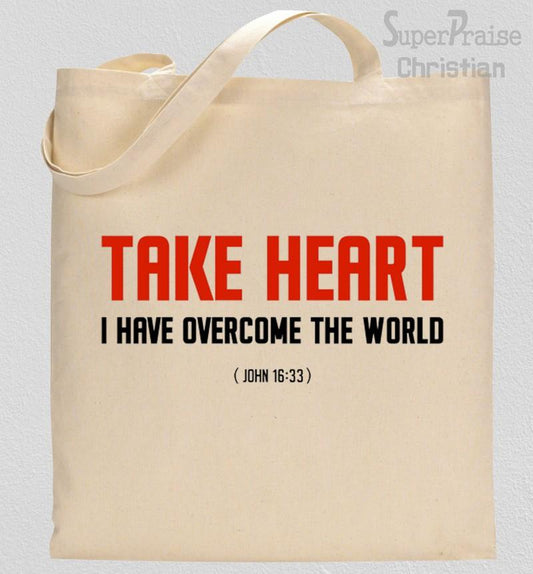 Overcome The World Tote Bag