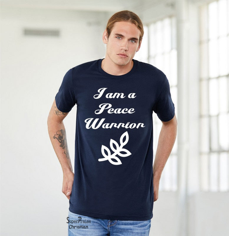 Peace Warror Spiritual Christian T Shirt - SuperPraiseChristian