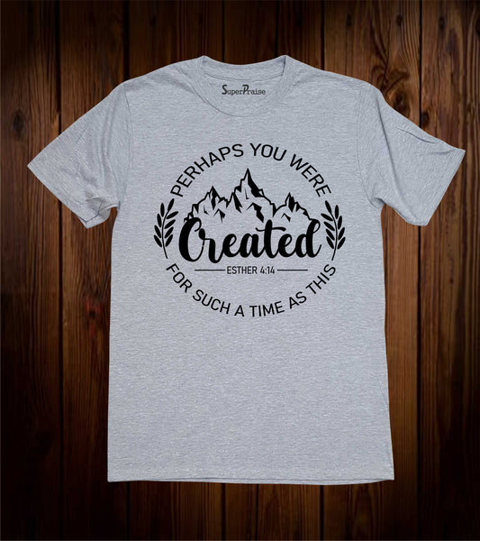 Perhaps You Were Created Christian T Shirts