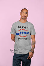 Prayer The World's Createst Wireless Connection Christian T Shirt - SuperPraiseChristian