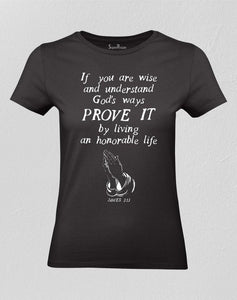 Prove It By Living Women T shirt