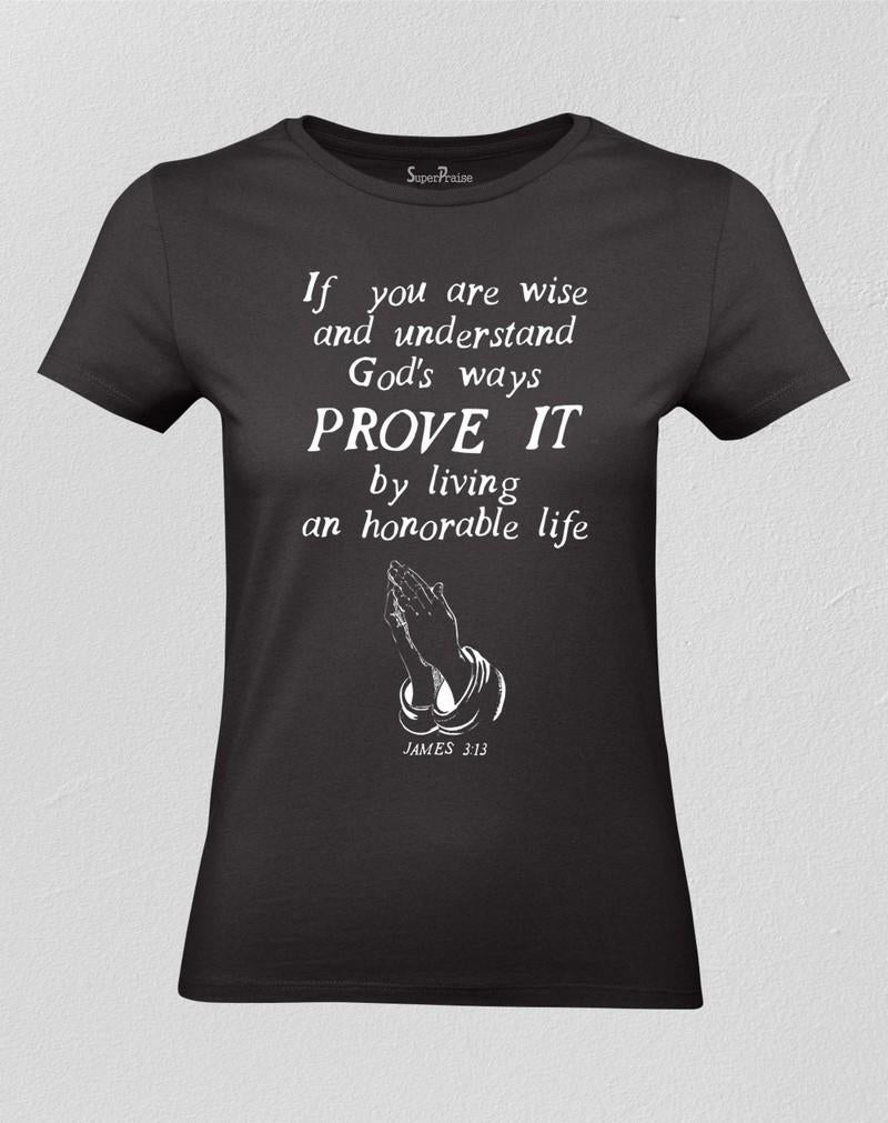 Prove It By Living Women T shirt