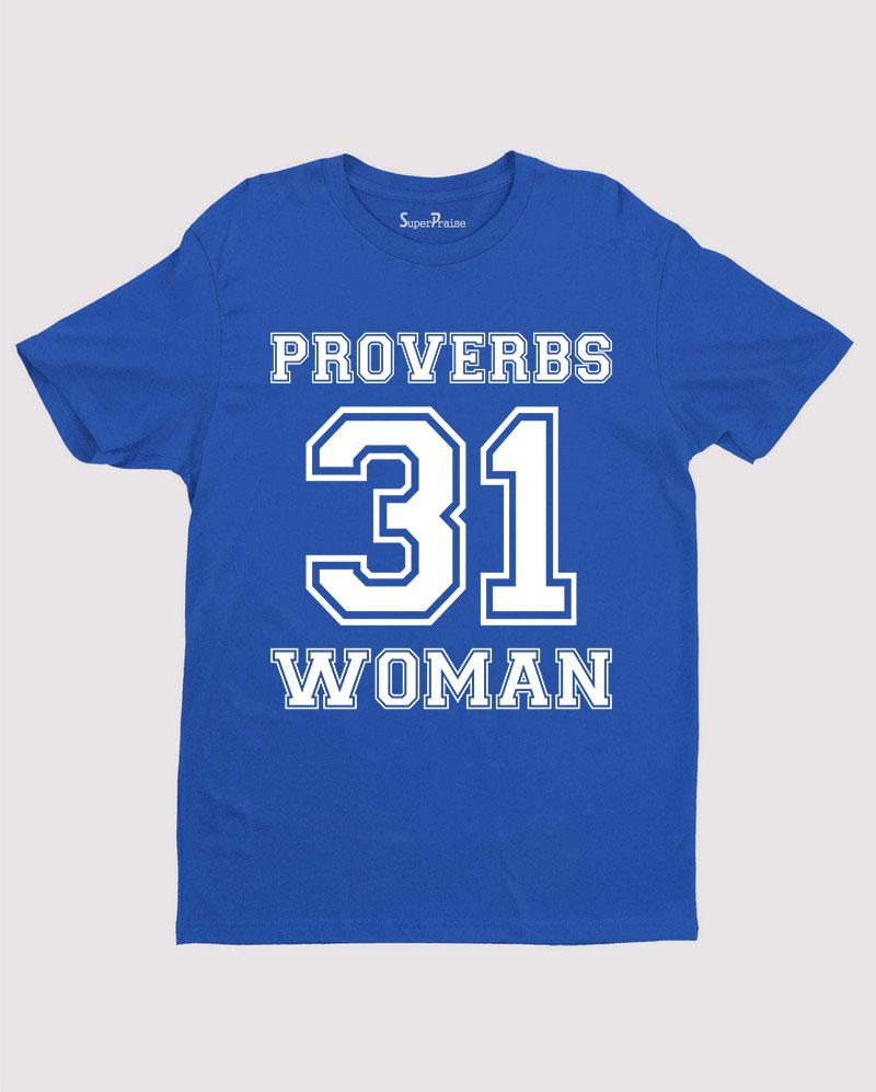 Christian T Shirt Bible Teachings for People Proverbs 31 Woman