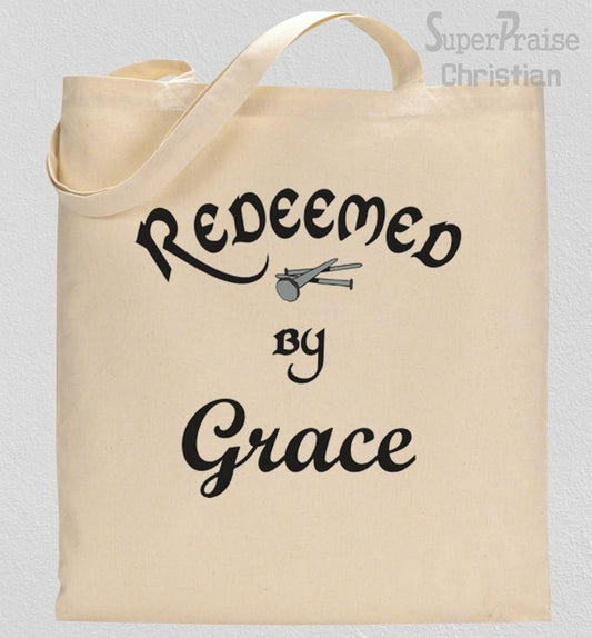 Redeemed By Grace Tote Bag