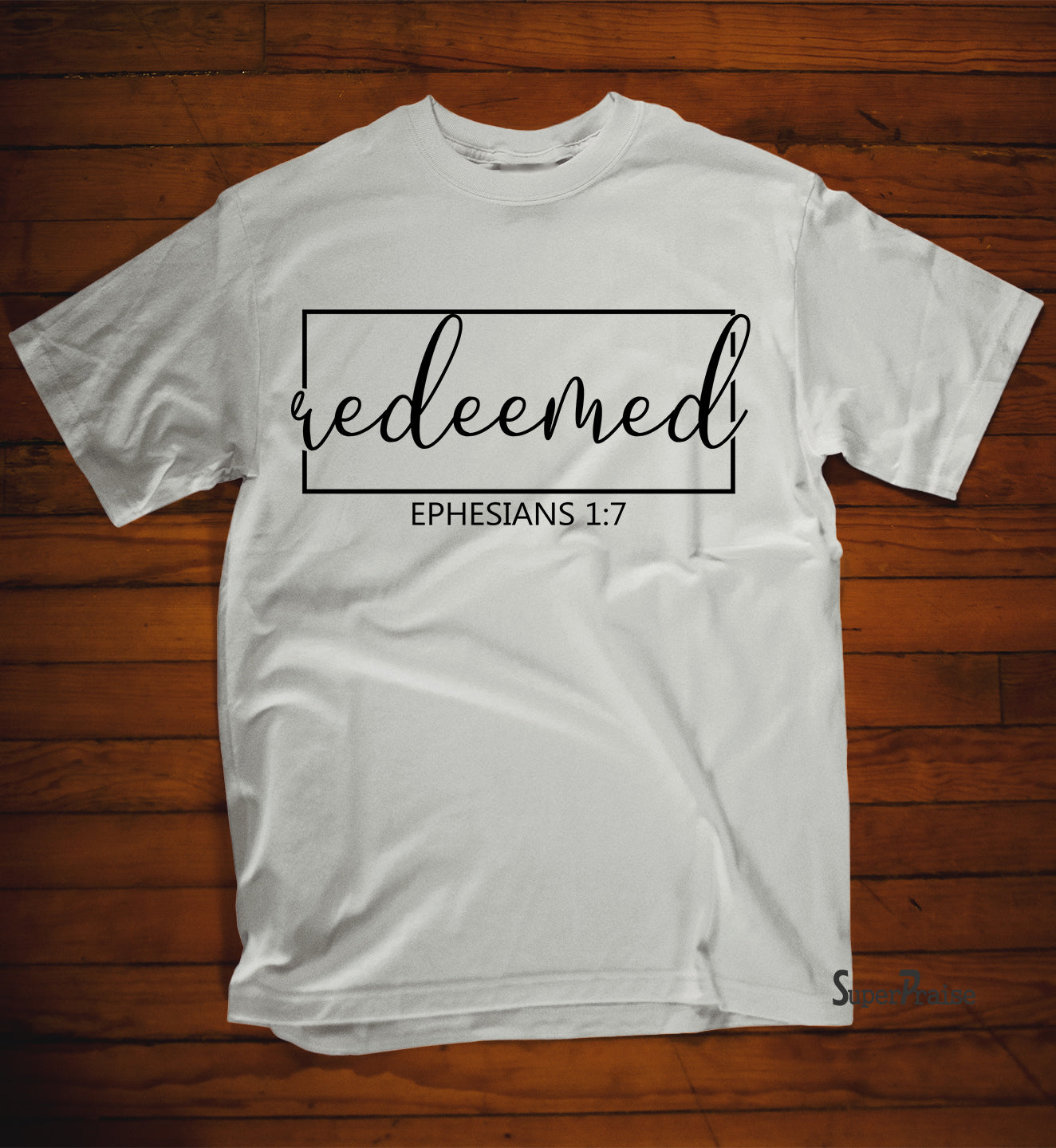 Redeemed Ephesians 1:7 Bible Verse Pastor Gift T Shirt