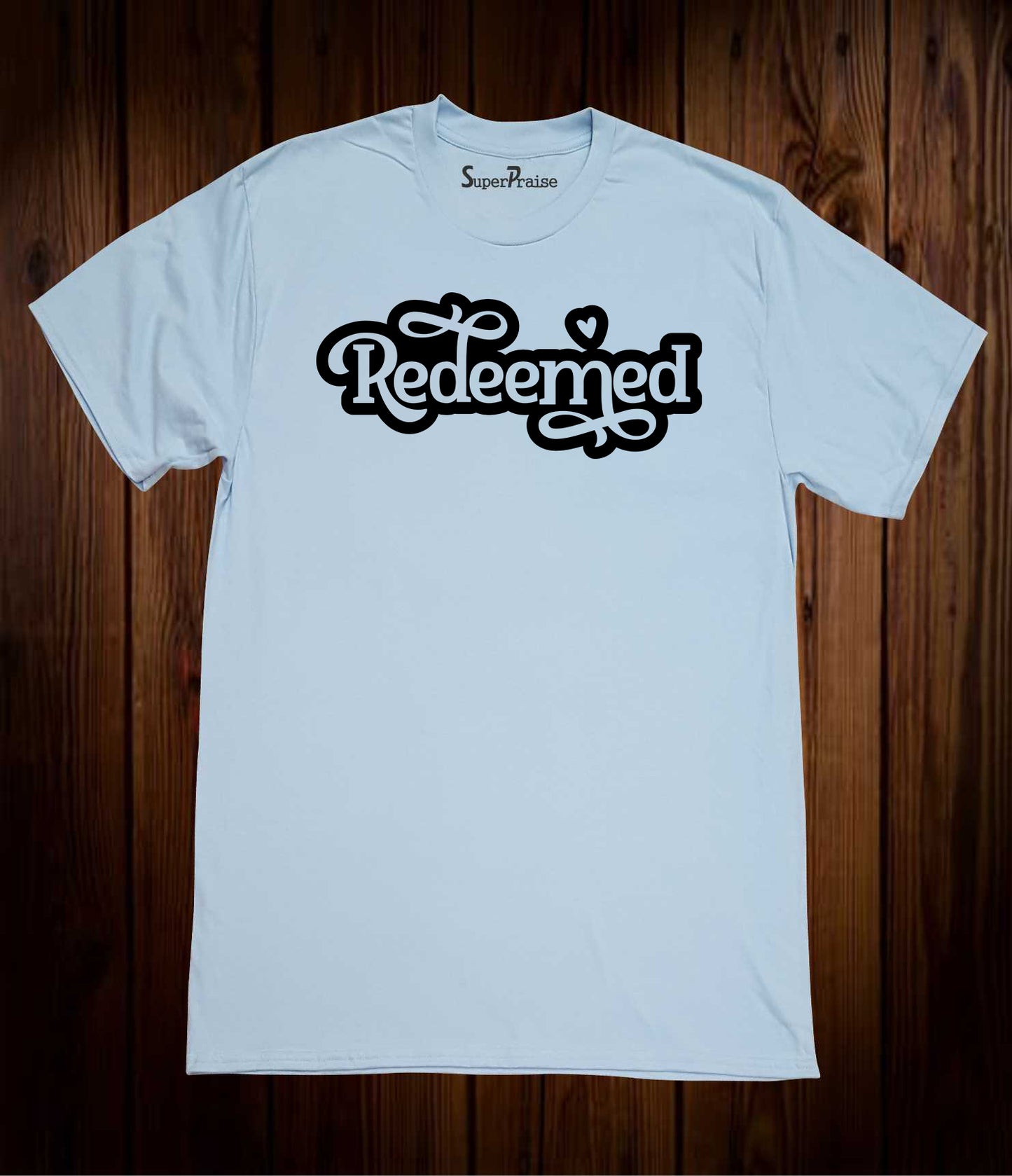Redeemed  Bible Verse Christian Religious Faith Jesus T-Shirt Gifts