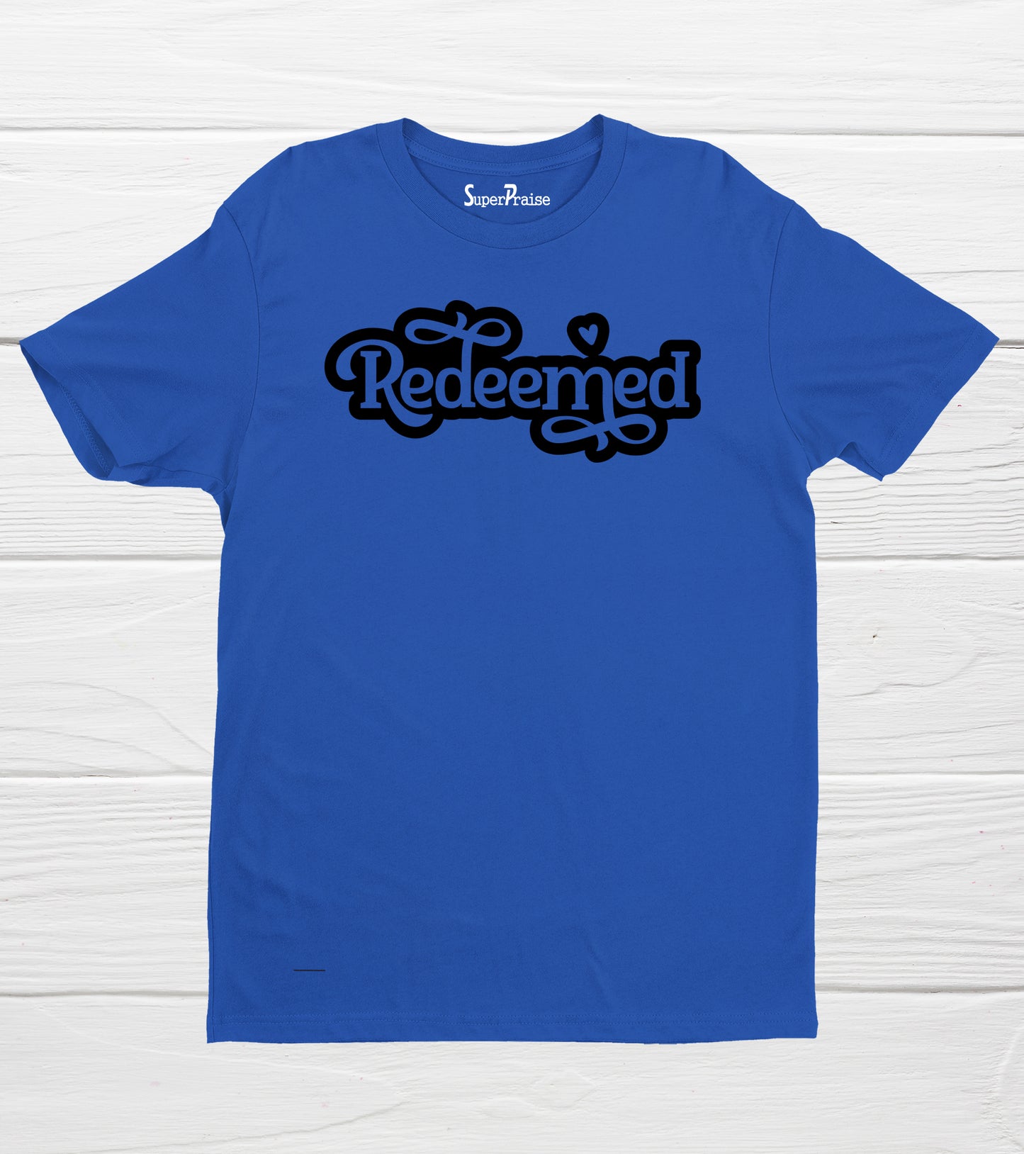 Redeemed  Bible Verse Christian Religious Faith Jesus T-Shirt Gifts