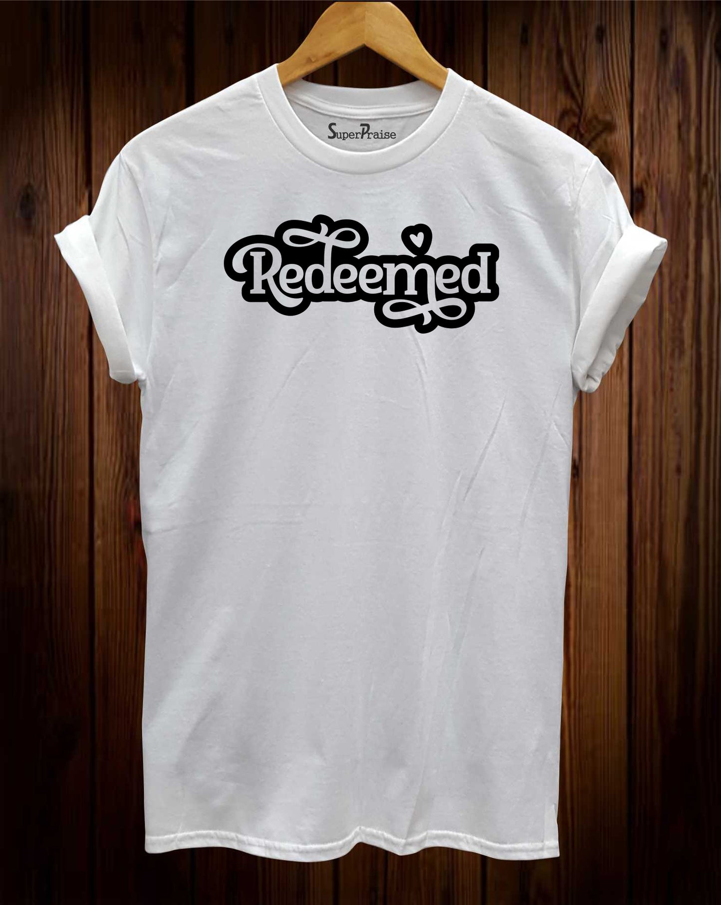 Redeemed  Bible Verse Christian Religious Faith Jesus T-Shirt Gifts