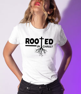 Rooted In Christ T Shirt
