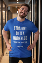 Straight Outta Darkness Christian T Shirt - Super Praise Christian