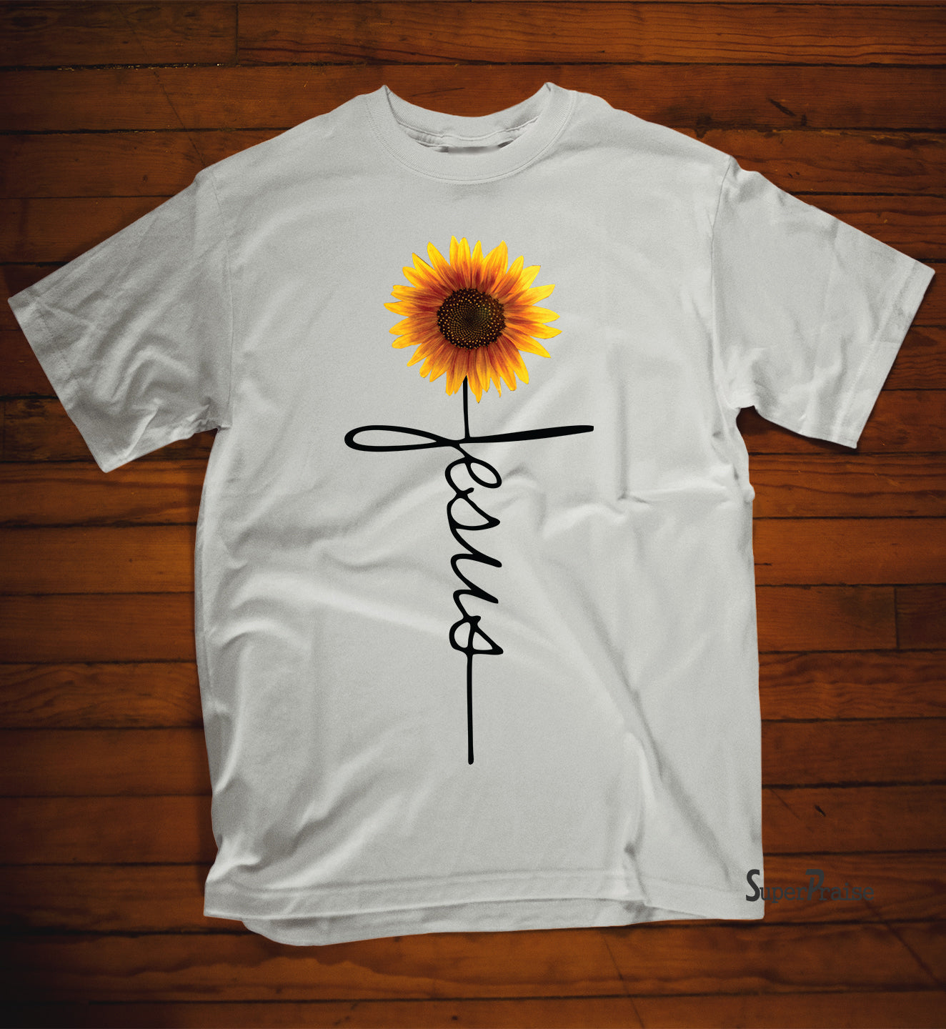 Sunflower Jesus T Shirt