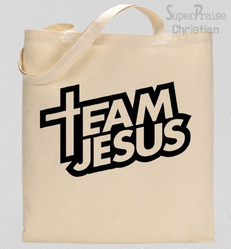 Team Jesus Tote Bag