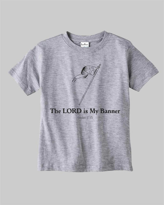 The Lord Is My Banner Kids T Shirt