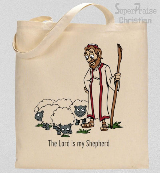 The Lord Is My Shepherd Tote Bag