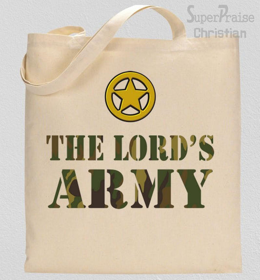 The Lord's Army Tote Bag