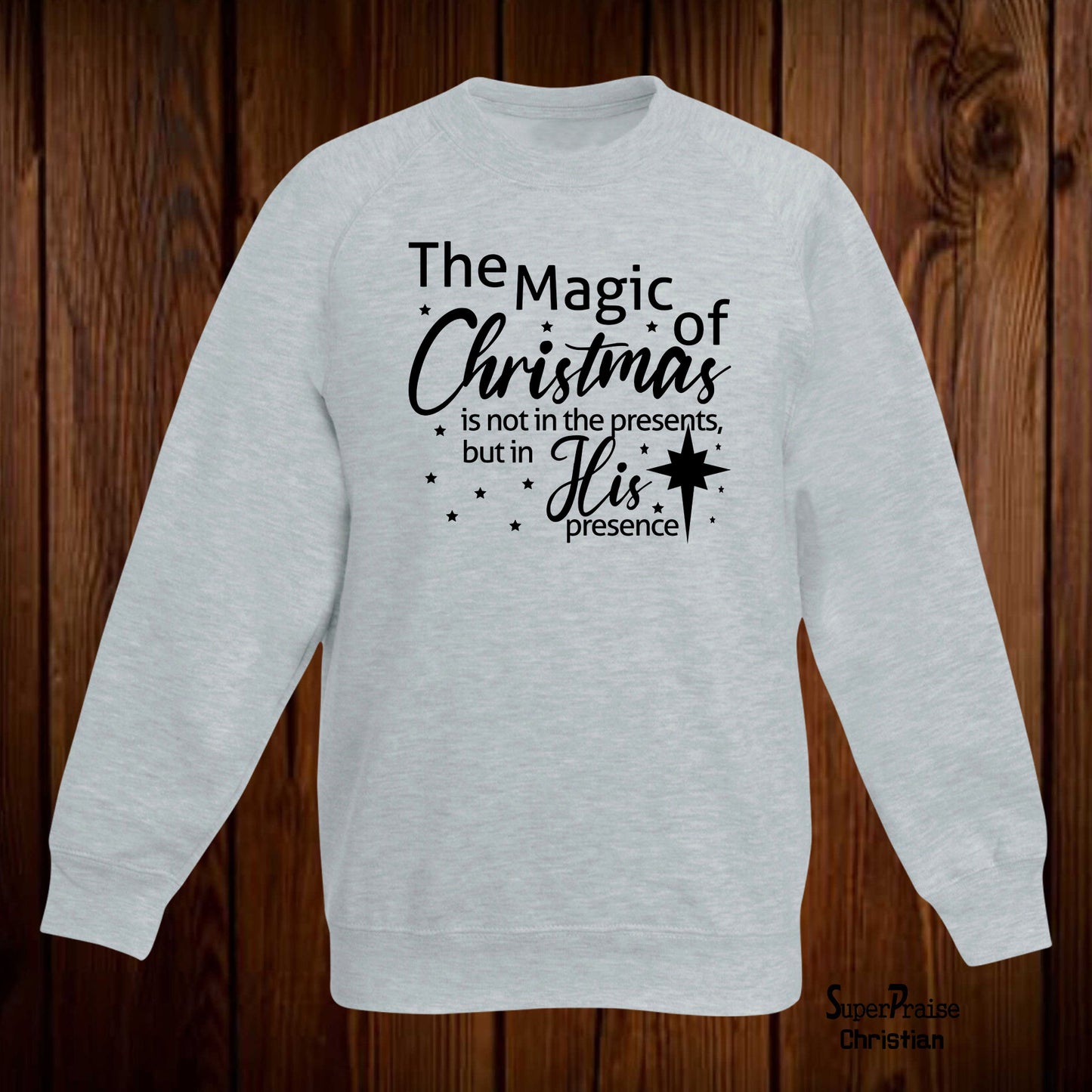 The Magic Of Christmas Kids Sweatshirt