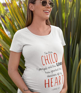 The Prayer Answered Pregnancy T Shirt