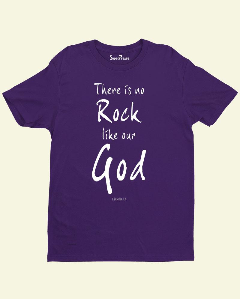 Rock Like Our God Jesus Christian T Shirt
