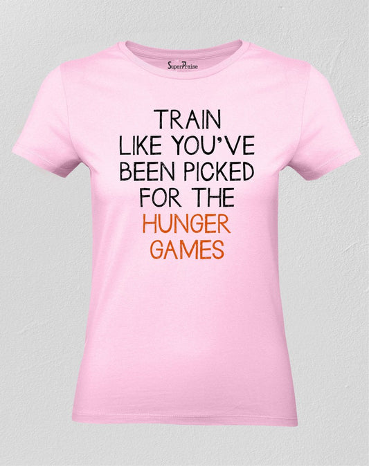 Christian Women T Shirt Train Like You Jesus