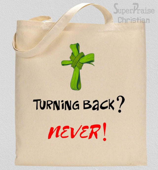 Turning Back Tote Bag