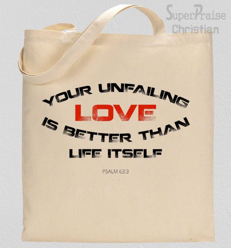 Unfailing Love Tote Bag
