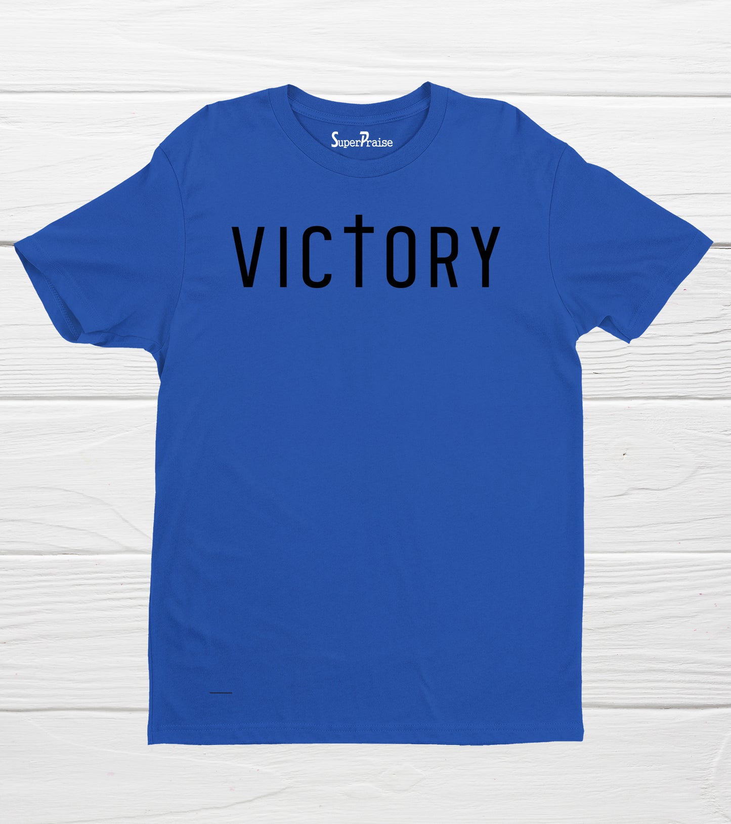 Victory Christian Bible Verse Religious Faith Based Jesus T-Shirts