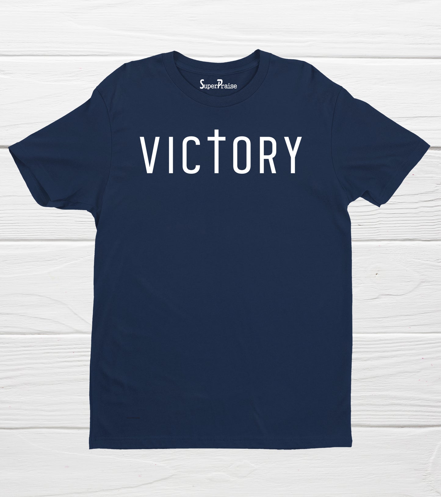 Victory Christian Bible Verse Religious Faith Based Jesus T-Shirts