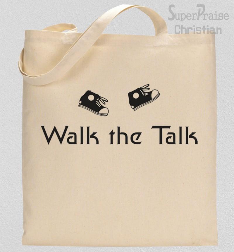 Walk The Talk Tote Bag