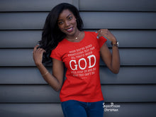 Christian Women T shirt God Will Do Ladies tee