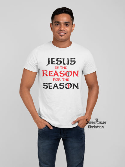 Christian t Shirt Jesus Is the Reason for The Season T-shirt Tee
