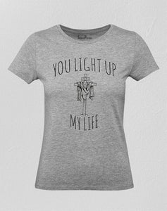 You Light Up My Life Christian Women T Shirt