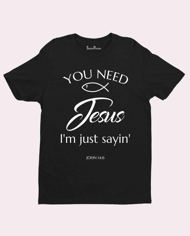You Need Jesus Cross T-Shirt